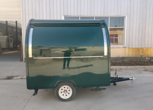 mini mobile bakery trailer in czech